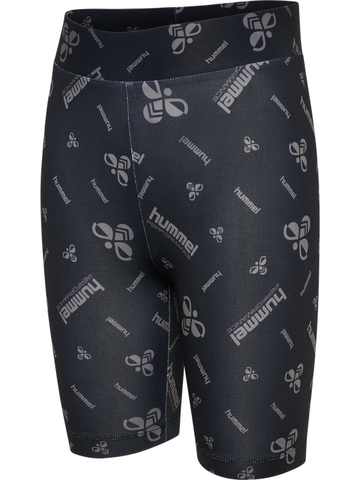 hmlJR GYM SHORT TIGHTS, BLACK/EBONY, packshot