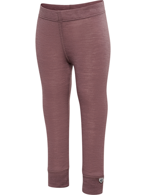 hmlMINI WOOL RIB TIGHTS, TWILIGHT MAUVE, packshot