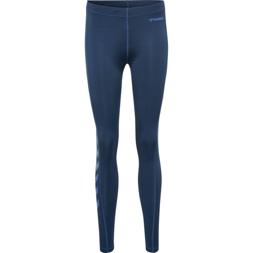 hmlMT MABLEY MID WAIST TIGHTS, INSIGNIA BLUE hmlMT MABLEY MID WAIST TIGHTS, INSIGNIA BLUE, packshot
