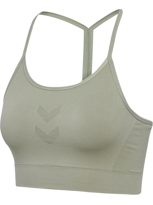 hmlHIIT SEAMLESS BRA, SEAGRASS hmlHIIT SEAMLESS BRA, SEAGRASS, packshot