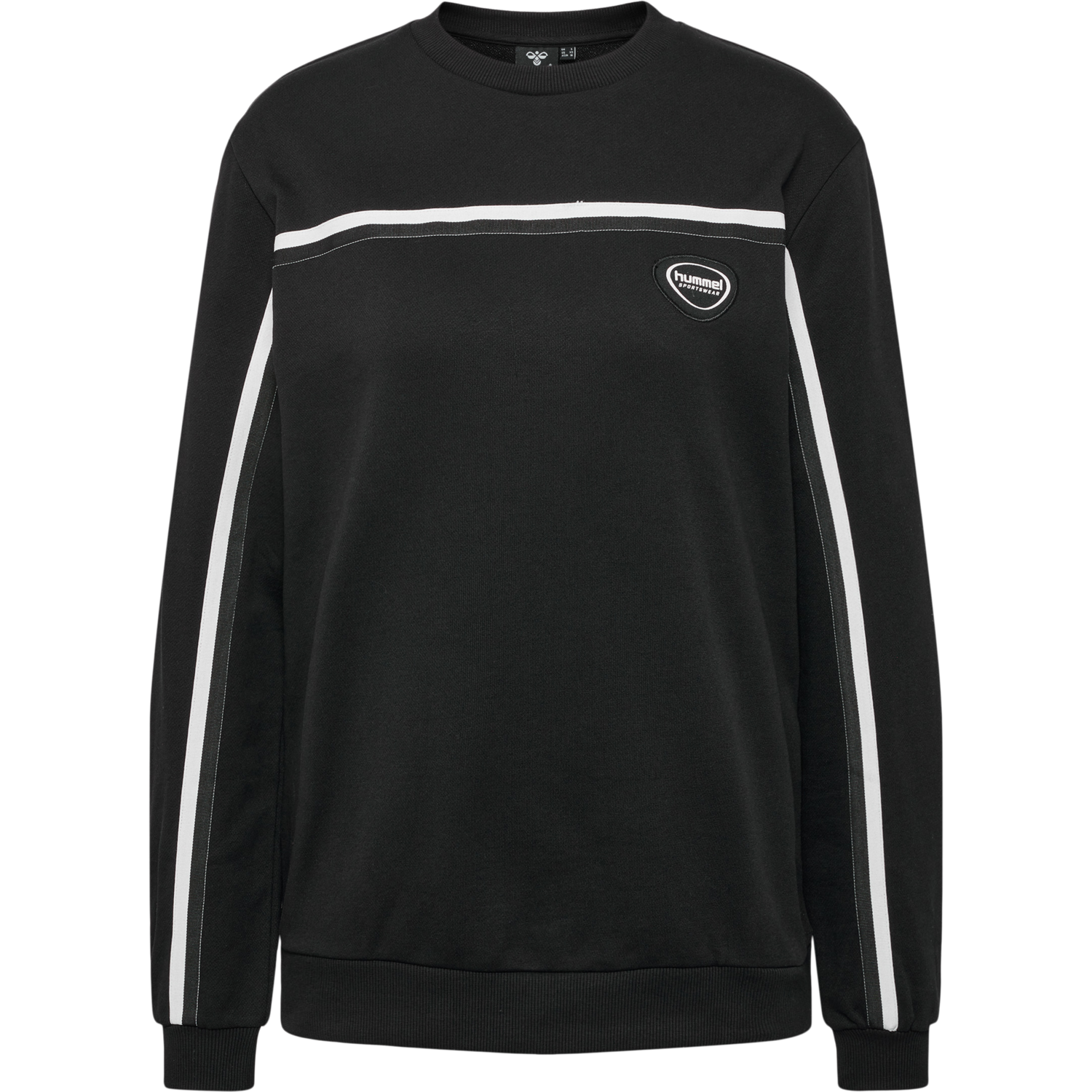 hmlLGC MAI BOXY SWEATSHIRT, BLACK, packshot