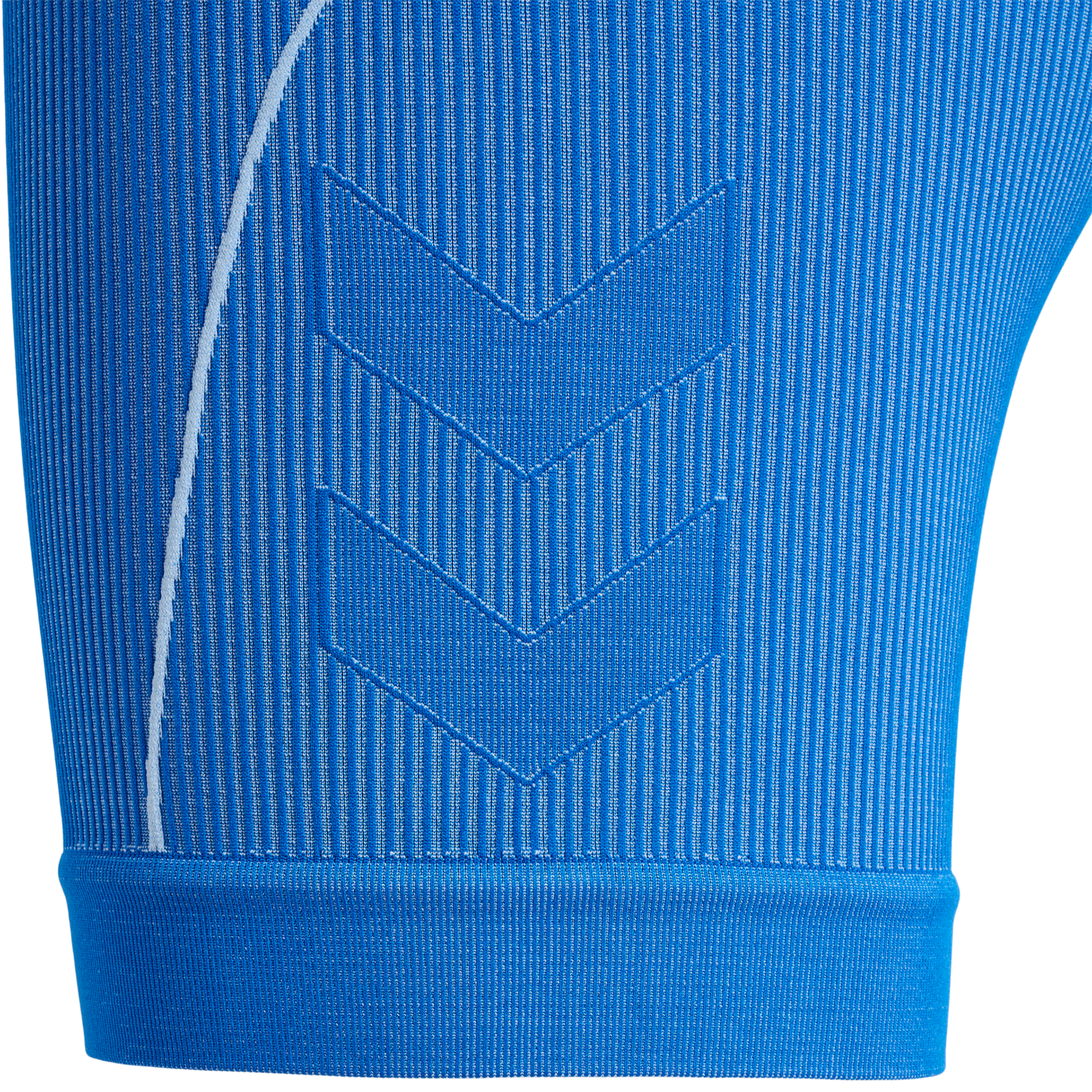 hmlTE CHRISTEL SEAMLESS SHORTS, PLACID BLUE/LAPIS BLUE MELANGE, packshot