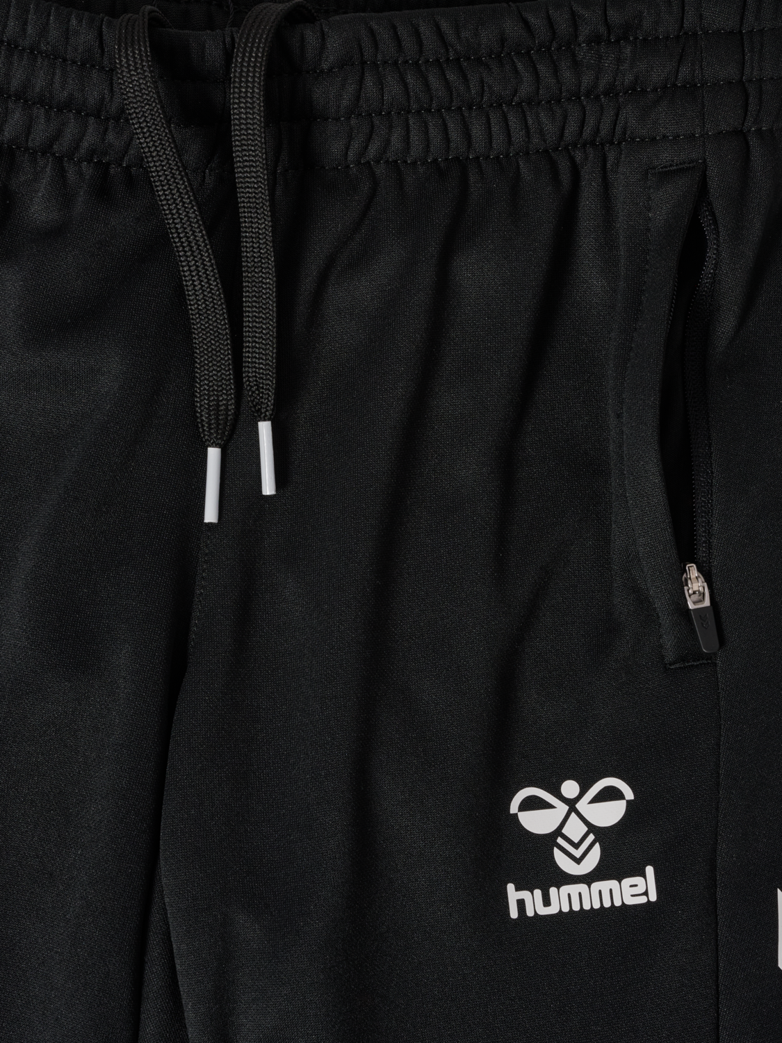 hmlCORE 2.0 TRAINING PANTS KIDS, BLACK/WHITE, packshot