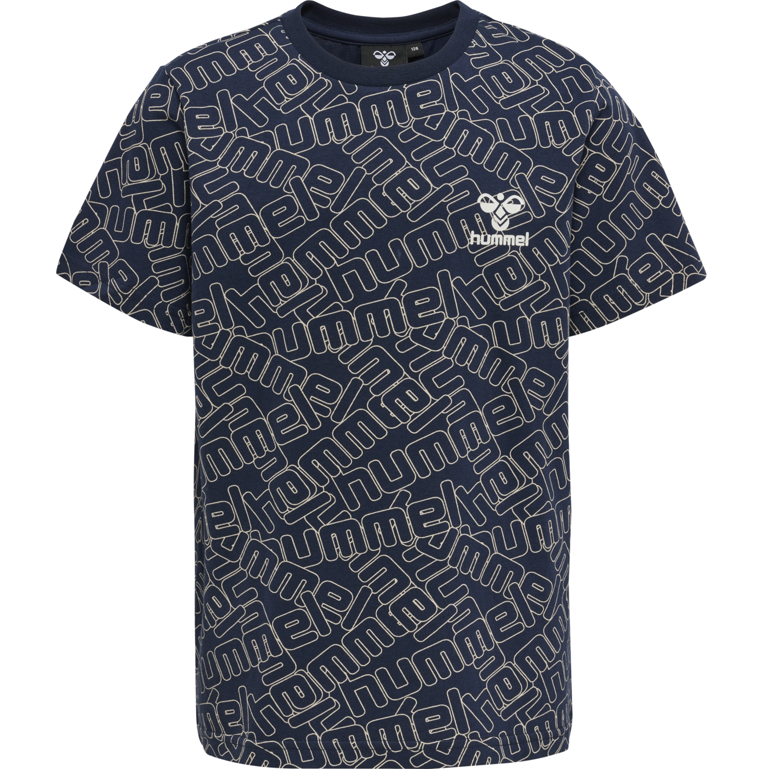 hmlCOOPER T-SHIRT S/S, BLACK IRIS, packshot