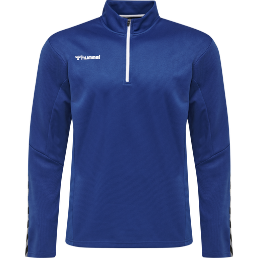 hmlAUTHENTIC KIDS HALF ZIP SWEATSHI, TRUE BLUE, packshot
