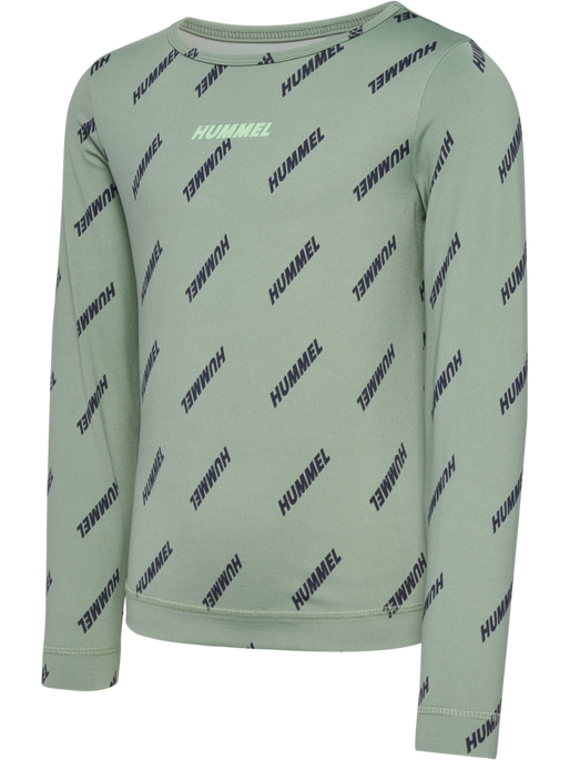 hmlSILJE TOP L/S, ICEBERG GREEN hmlSILJE TOP L/S, ICEBERG GREEN, packshot