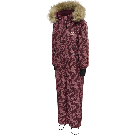 hmlICY TEX SNOWSUIT, WINDSOR WINE, packshot