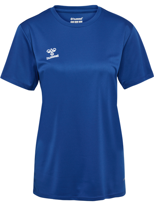 hmlESSENTIAL JERSEY S/S WOMAN, TRUE BLUE, packshot