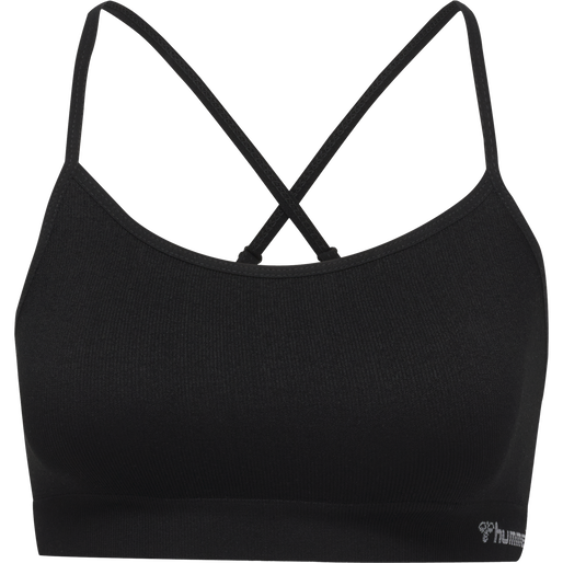Black seamless online bra