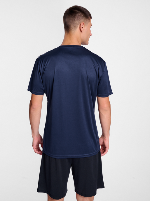 hmlAUTHENTIC PL JERSEY S/S, MARINE, model