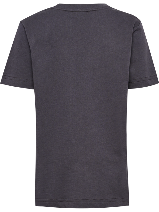 hmlPRINT T-SHIRT S/S, EBONY, packshot