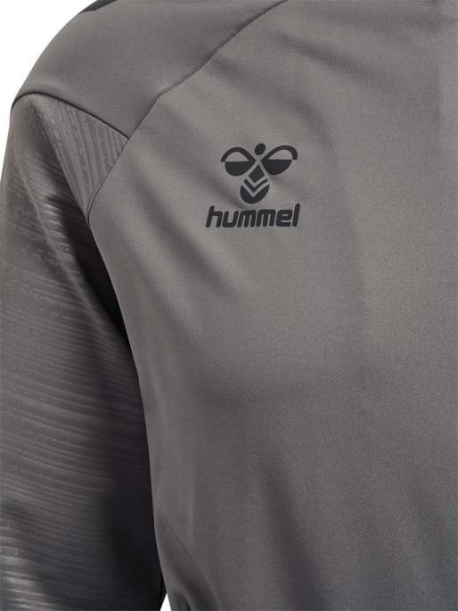 hmlPRO TRAINING ZIP JACKET, STEEL GRAY, packshot