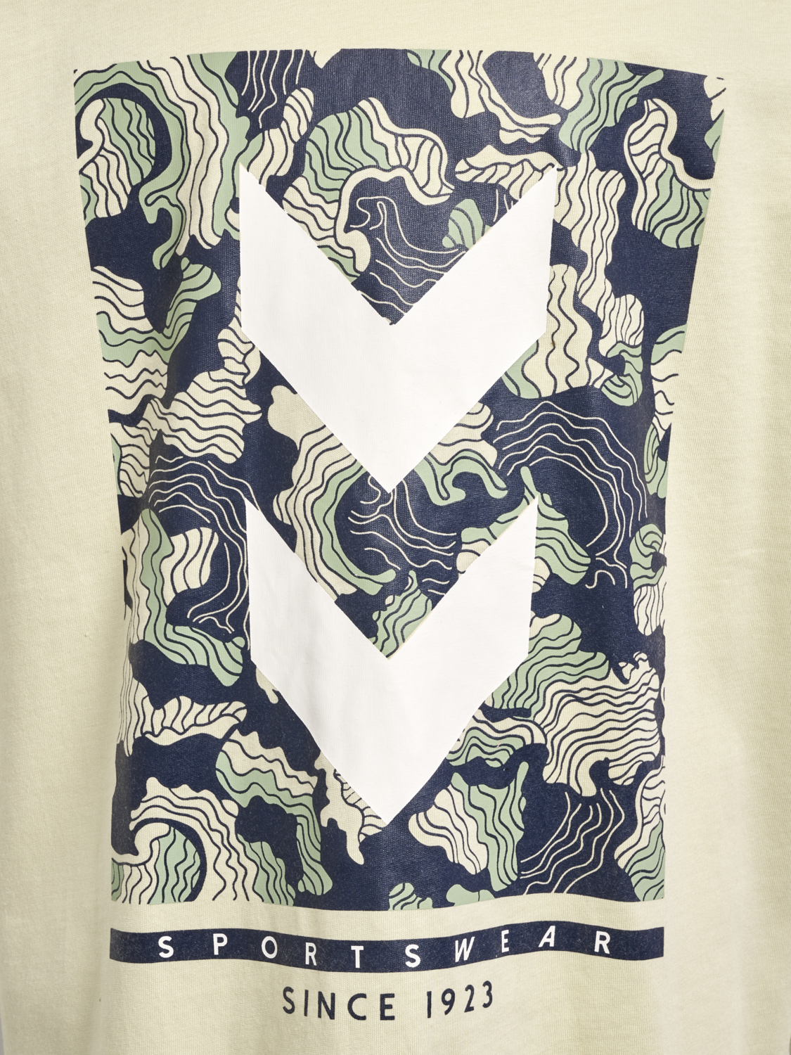 hmlOLAF T-SHIRT S/S, FOG, packshot