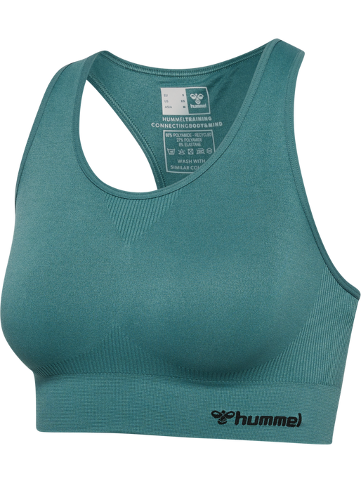 hmlTIF SEAMLESS SPORTS TOP, NORTH ATLANTIC, packshot