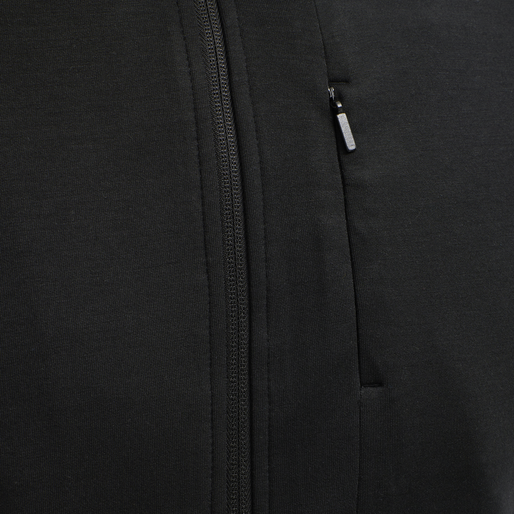 hmlTROPPER ZIP JACKET, BLACK, packshot