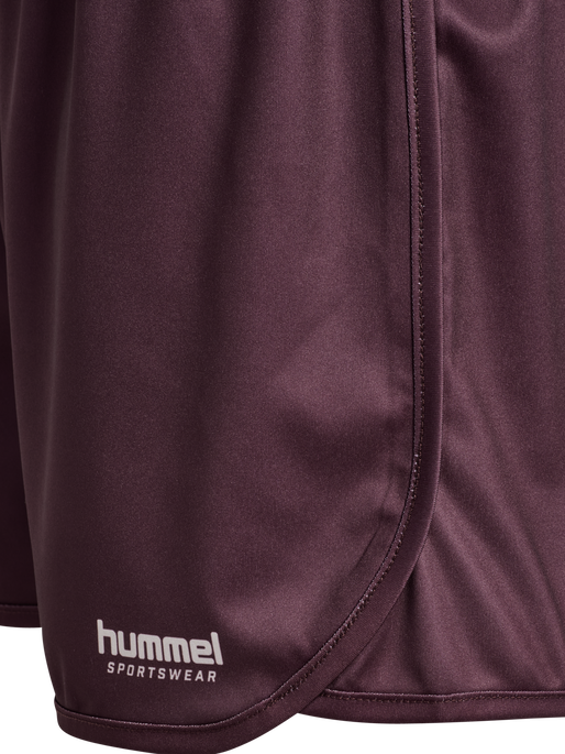 hmlPOLY W FB SHORTS, VINEYARD WINE hmlPOLY W FB SHORTS, VINEYARD WINE, packshot