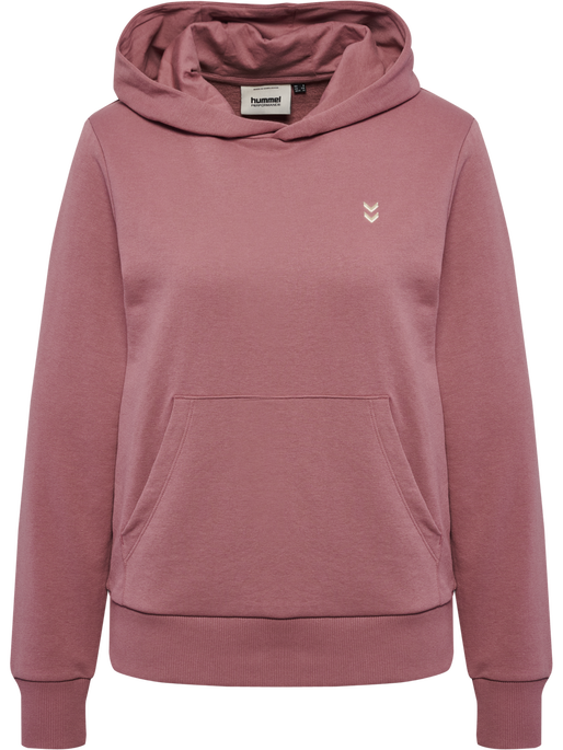 hmlPULSE W SWEAT HOODIE, WISTFUL MAUVE, packshot