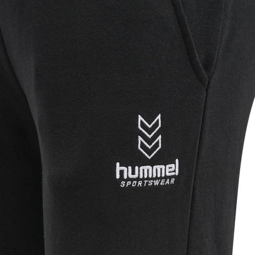 hmlOLIVIA REGULAR PANTS, BLACK, packshot