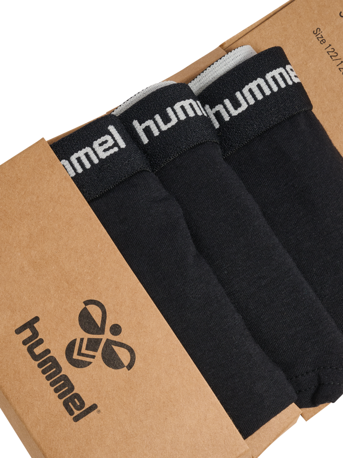 hmlJR NALA HIPSTERS 3 PACK, BLACK, packshot