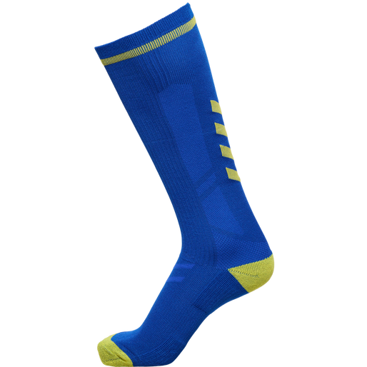 ELITE INDOOR SOCK HIGH, TRUE BLUE, packshot