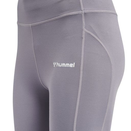 hmlMT CHIPO MID WAIST TIGHTS, MINIMAL GRAY, packshot