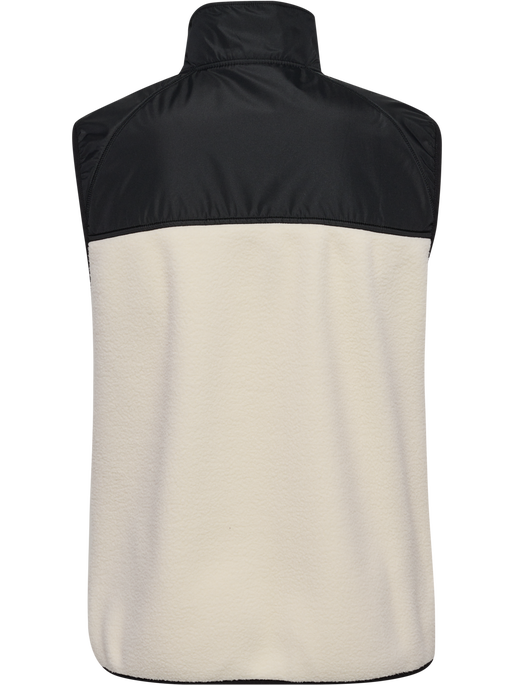 hmlLGC THEO FLEECE WAISTCOAT, TOFU, packshot
