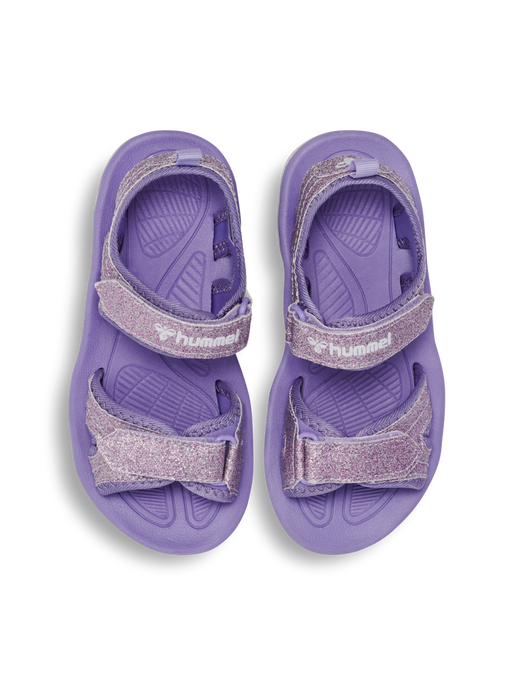 SANDAL GLITTER JR, VIOLET TULIP, packshot