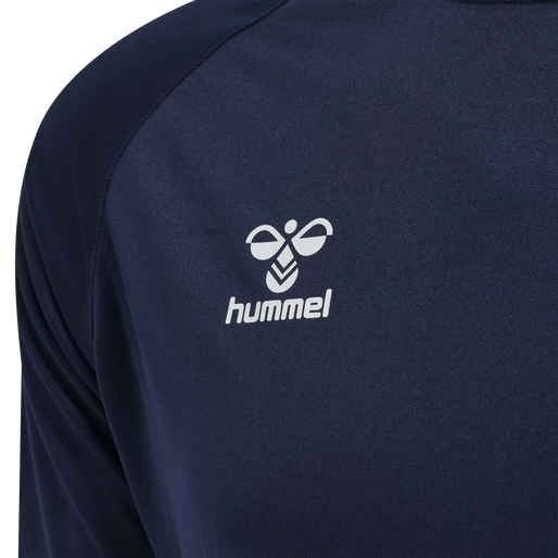 hmlCORE XK CORE POLY T-SHIRT S/S, MARINE hmlCORE XK CORE POLY T-SHIRT S/S, MARINE, packshot