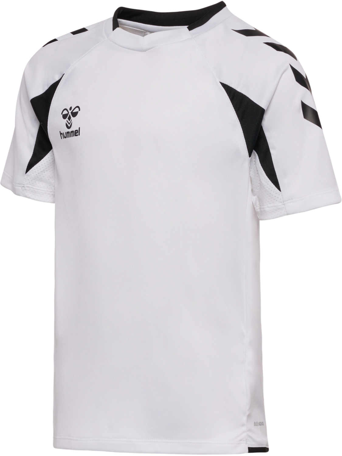 hmlCORE 2.0 JERSEY S/S KIDS, WHITE/BLACK, packshot