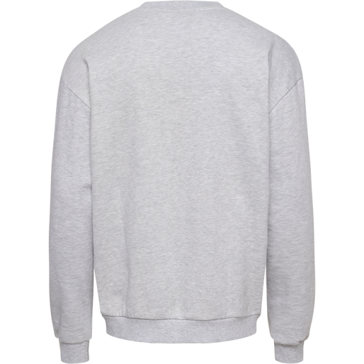 hmlLP10 BOXY SWEATSHIRT, LIGHT GREY MELANGE hmlLP10 BOXY SWEATSHIRT, LIGHT GREY MELANGE, packshot