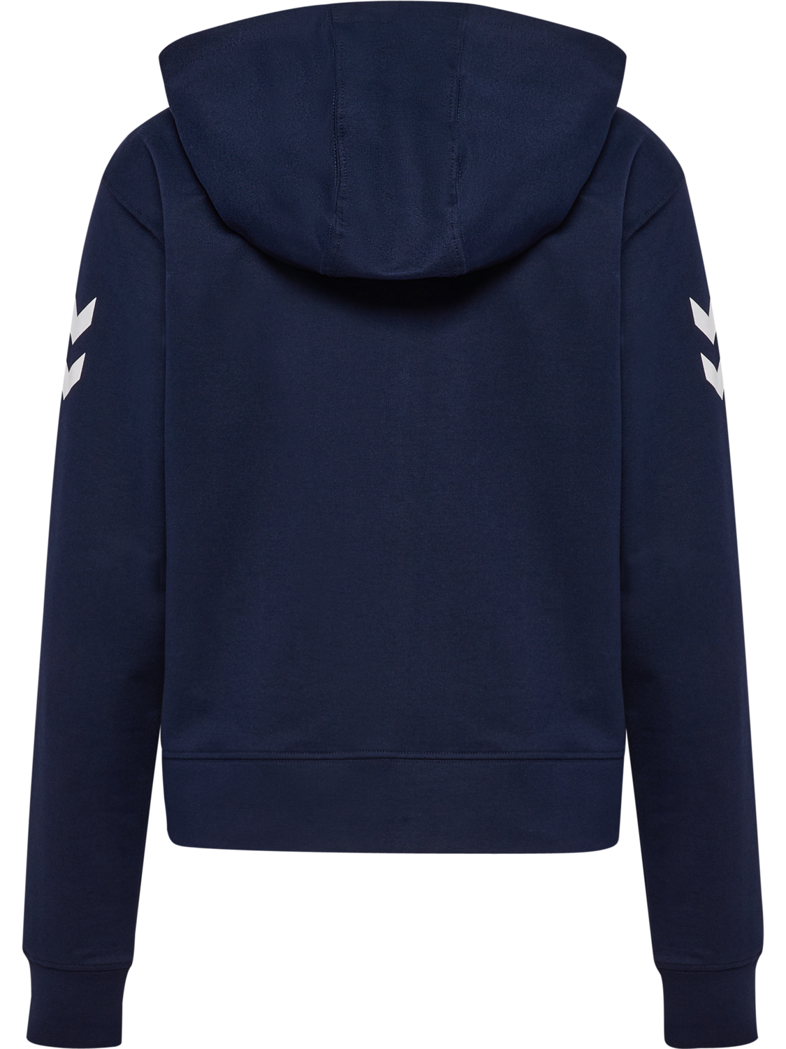 hmlGO 2.0 CHEVRON ZIP HOODIE WOMAN, MARINE, packshot