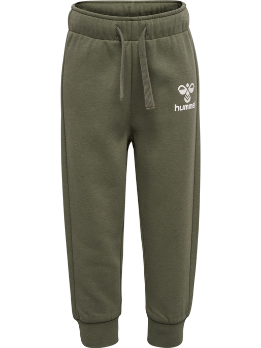 hmlHUMMING CREWSUIT, DUSTY OLIVE, packshot