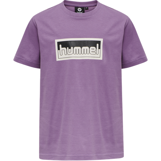 hmlMONO T-SHIRT S/S, CHINESE VIOLET, packshot