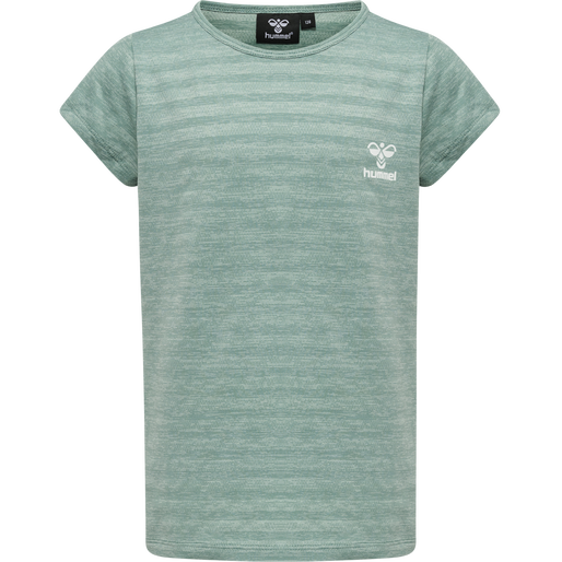hmlSUTKIN T-SHIRT S/S, MINERAL BLUE hmlSUTKIN T-SHIRT S/S, MINERAL BLUE, packshot