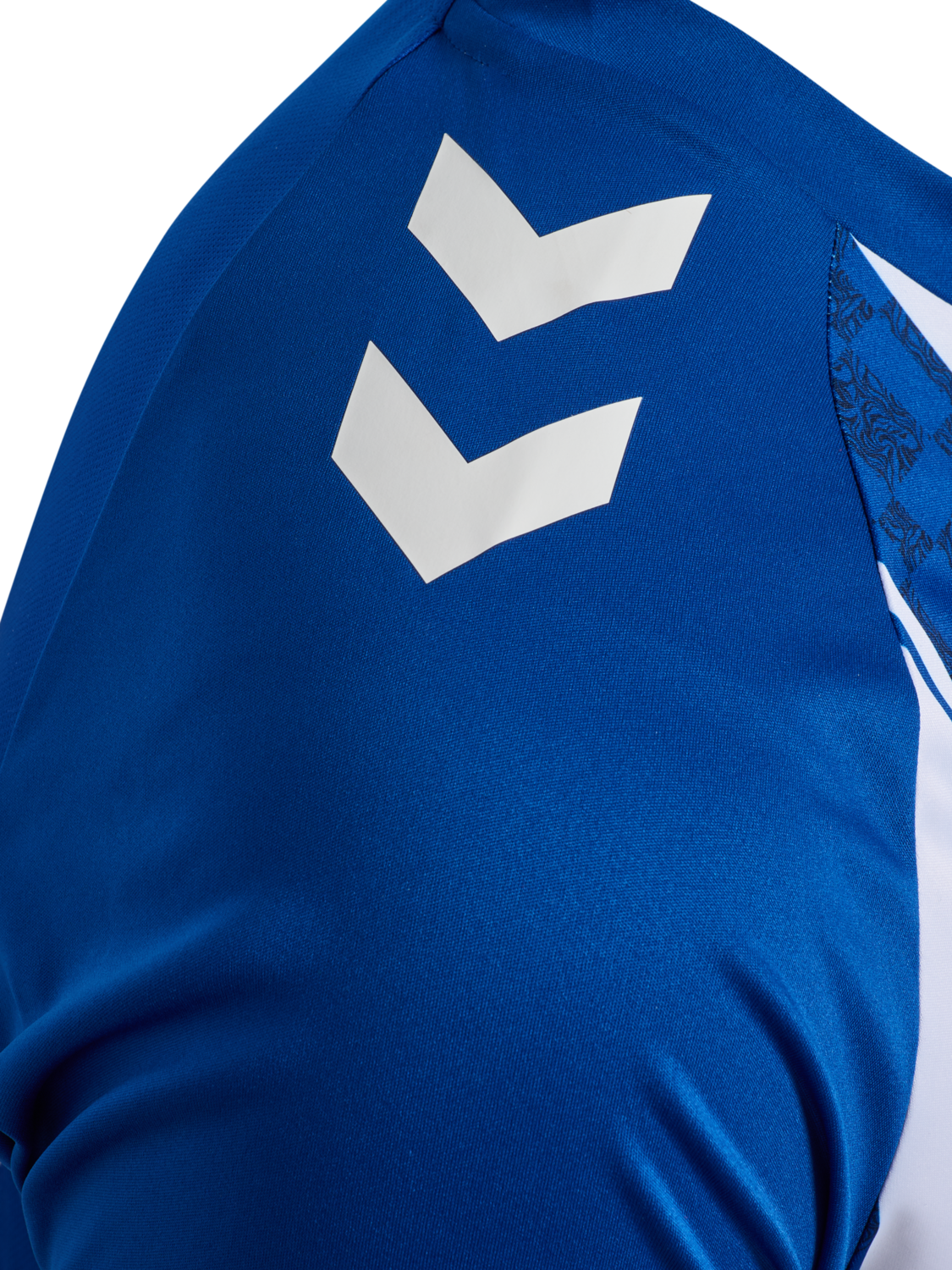 hmlMATCH STRIPED JERSEY S/S, TRUE BLUE/WHITE, packshot