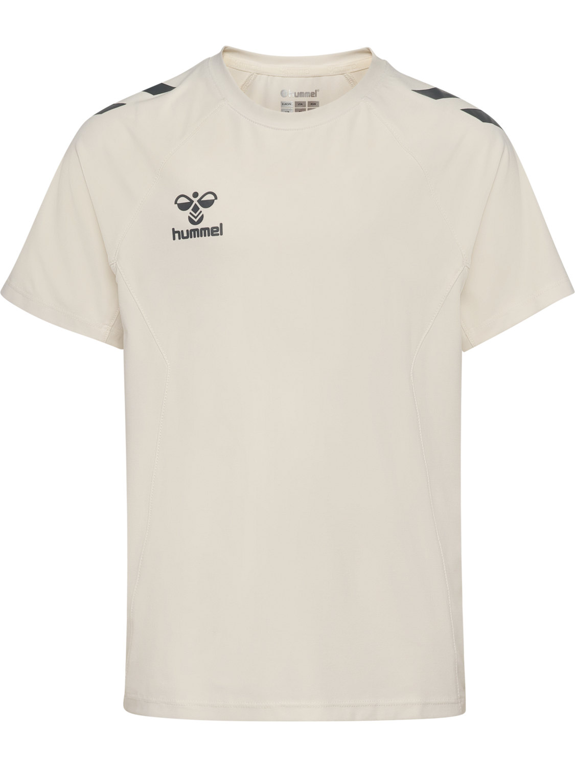 hmlCIMA 2.0 JERSEY S/S KIDS, MARSHMALLOW, packshot