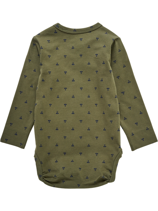 hmlBEESY BODY L/S, DUSTY OLIVE, packshot