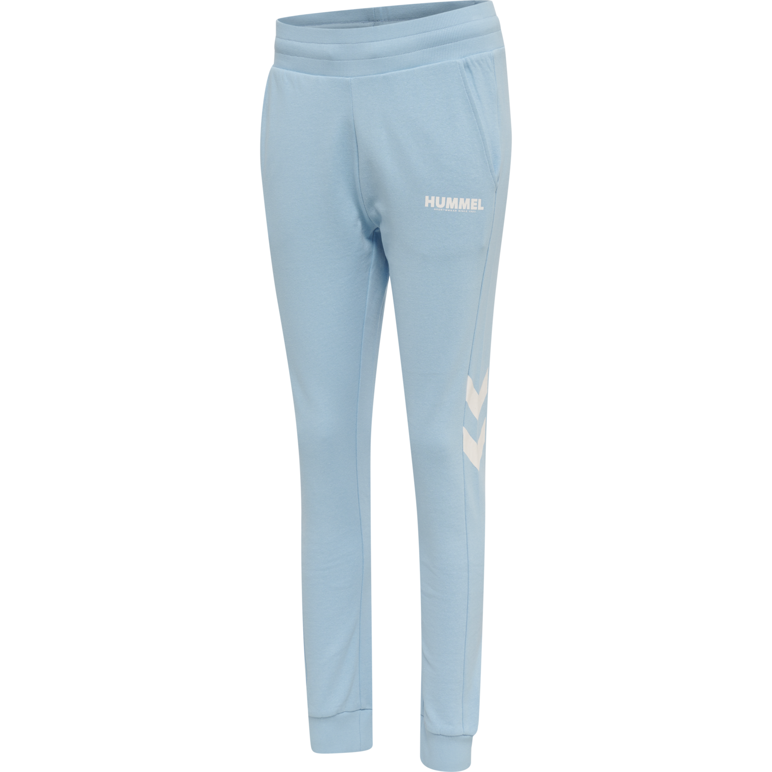 hmlLEGACY WOMAN TAPERED PANTS, PLACID BLUE, packshot