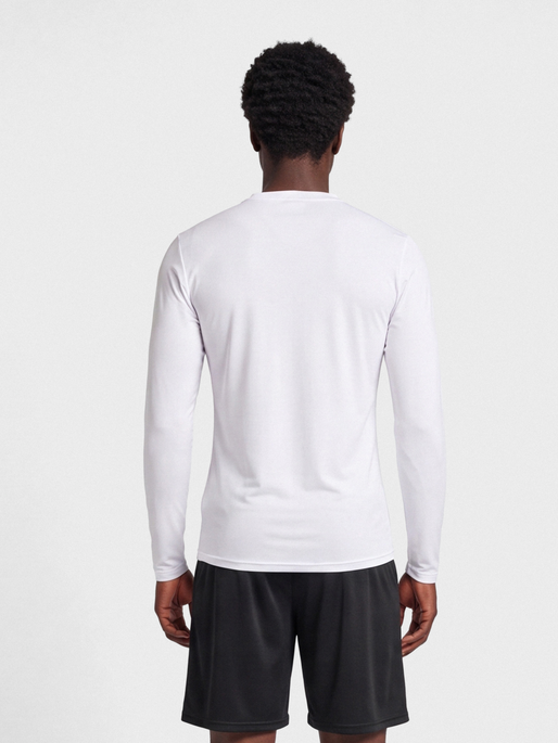 hmlBL ESSENTIAL TEE L/S, WHITE, model
