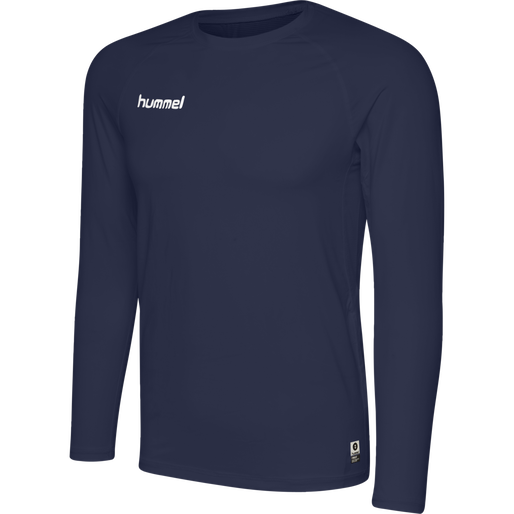 HML FIRST PERFORMANCE JERSEY L/S, MARINE, packshot