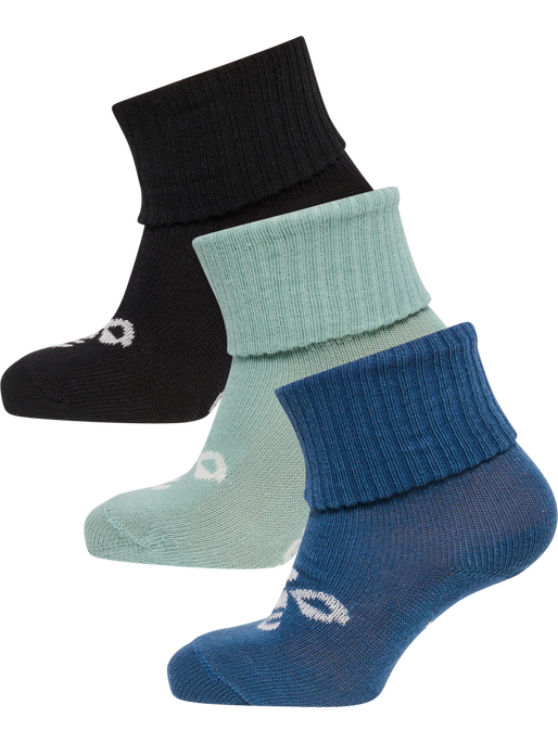 SORA 3-PACK SOCK, BLUE SURF SORA 3-PACK SOCK, BLUE SURF, packshot