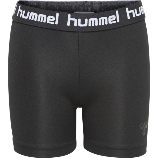 HMLTONA TIGHT SHORTS, BLACK, packshot