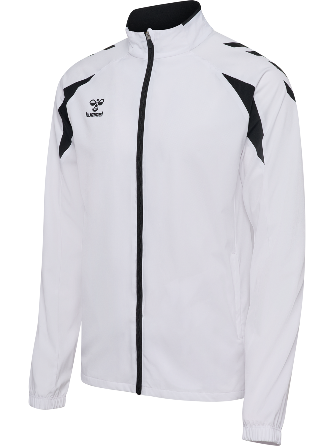 hmlCORE 2.0 WOVEN JACKET, WHITE/BLACK, packshot