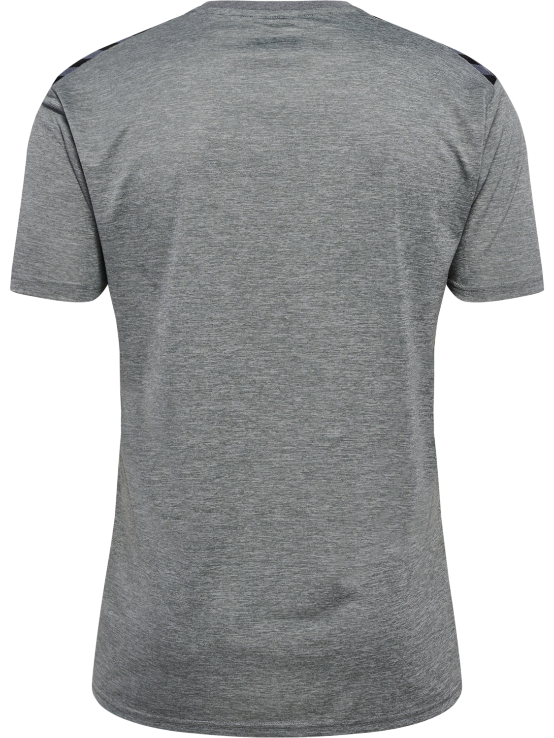 hmlAUTHENTIC PL JERSEY S/S, GREY MELANGE, packshot