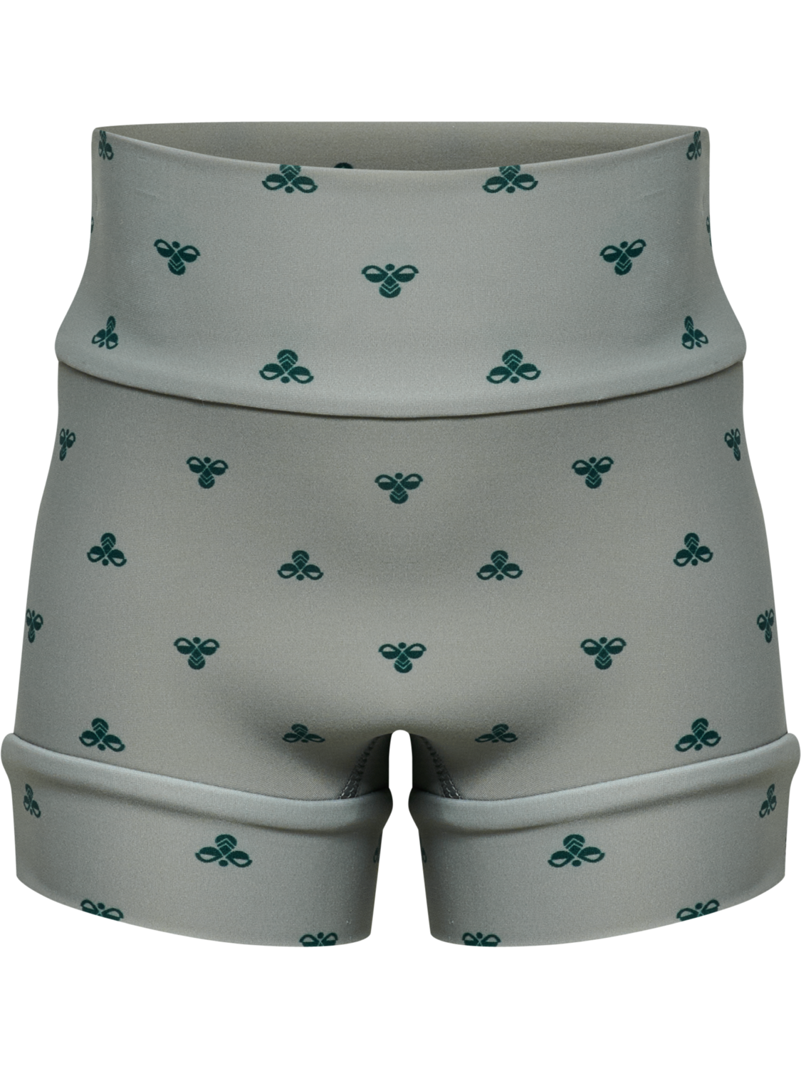 hmlMINI NEOPRENE AOP SWIM SHORTS, SHADOW, packshot