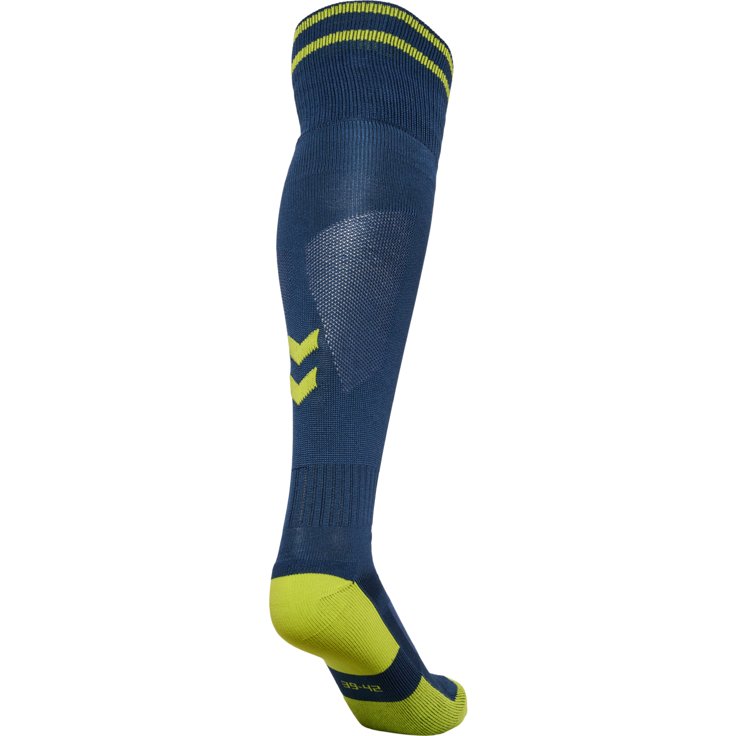 ELEMENT FOOTBALL SOCK , DARK DENIM/LIME PUNCH, packshot