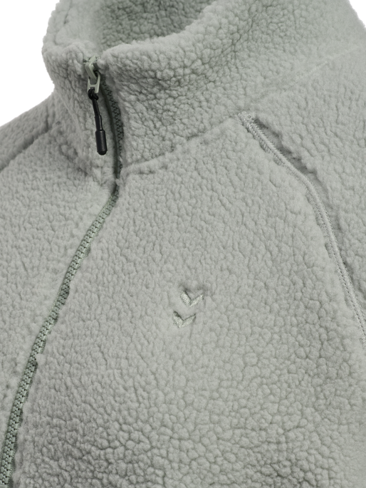 hmlPULSE FLEECE W PULLOVER, BELGIAN BLOCK, packshot