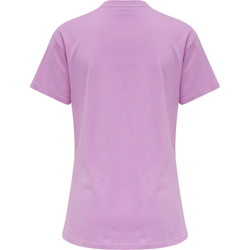 HMLGO COTTON LOGO T-SHIRT WOMAN S/S, ORCHID, packshot