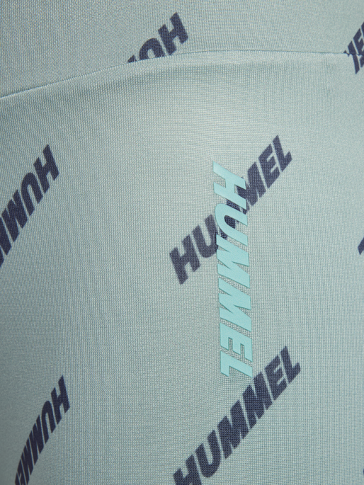 hmlSILJE TIGHTS, ICEBERG GREEN hmlSILJE TIGHTS, ICEBERG GREEN, packshot