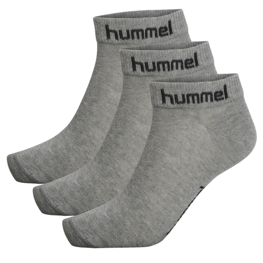 hmlTORNO 3-PACK SOCK, GREY MELANGE, packshot